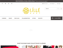 Tablet Screenshot of lillebaby.com